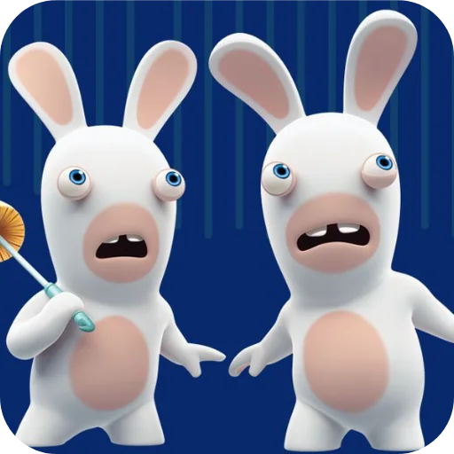 🧸 Стикер «Rabbids» для Telegram