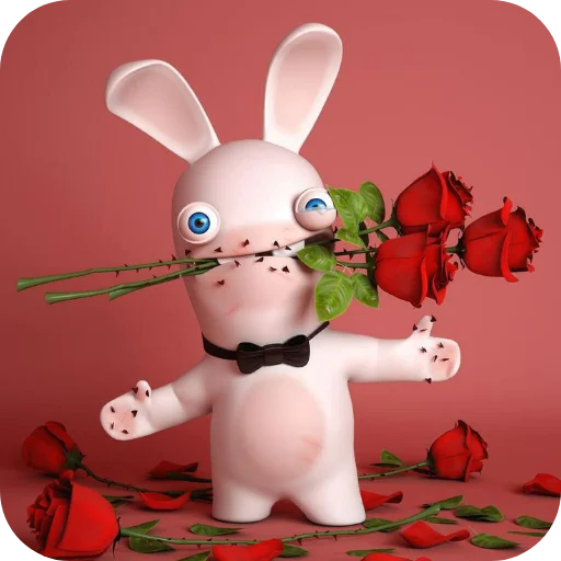 🐱 Стикер «Rabbids» для Telegram