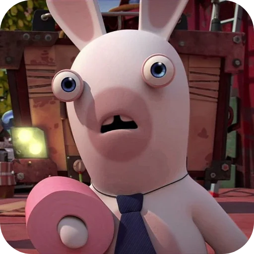 👂 Стикер «Rabbids» для Telegram