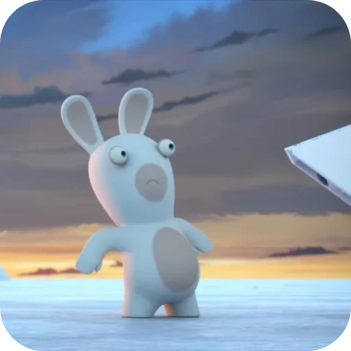 🌌 Стикер «Rabbids» для Telegram