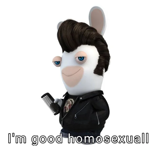 🧸 Стикер «Rabbids» для Telegram