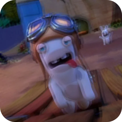 🫨 Стикер «Rabbids 2» для Telegram