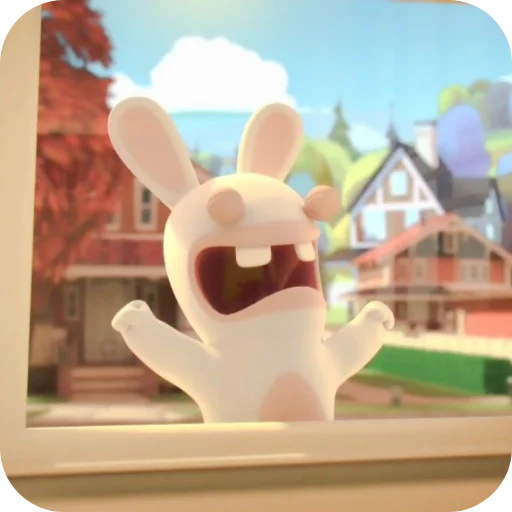 🥰 Стикер «Rabbids 2» для Telegram