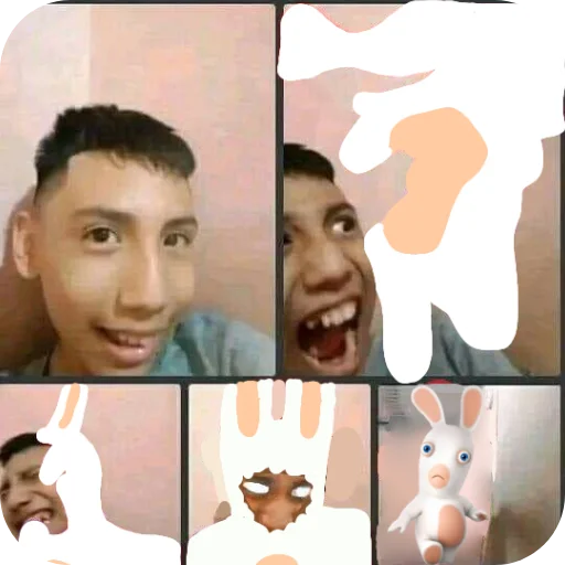 🤳 Стикер «Rabbids 2» для Telegram