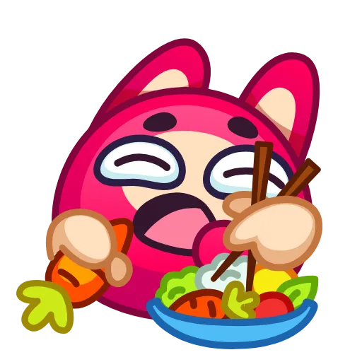 Стикер 46 Rabbit Emoji