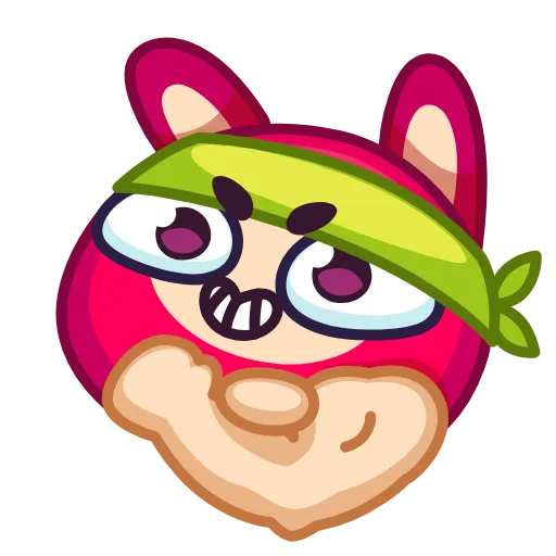 Стикер 42 Rabbit Emoji