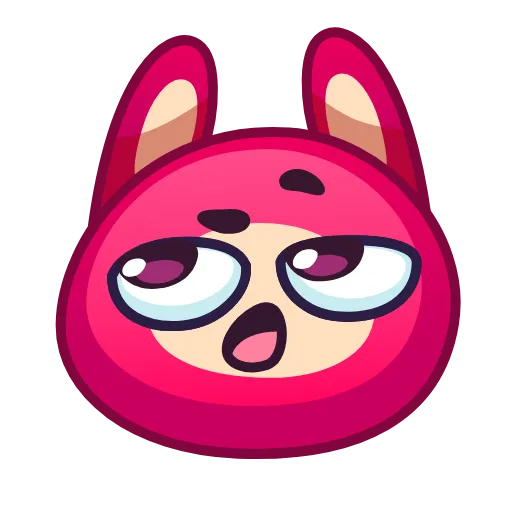 Стикер 25 Rabbit Emoji