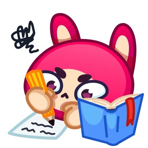 Стикер 48 Rabbit Emoji