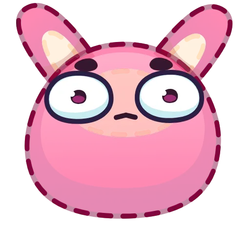 Стикер 24 Rabbit Emoji