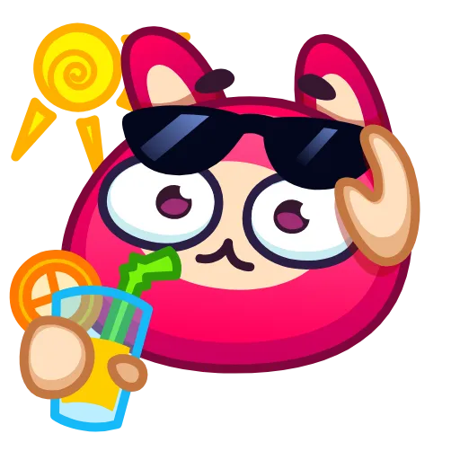 Стикер 47 Rabbit Emoji