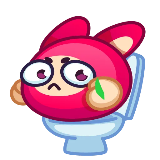 Стикер 45 Rabbit Emoji