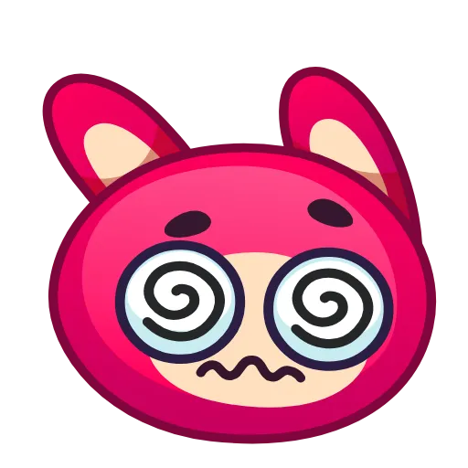 Стикер 32 Rabbit Emoji