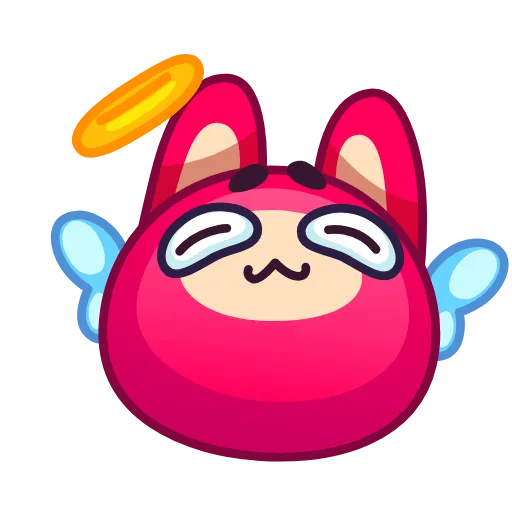 Стикер 28 Rabbit Emoji