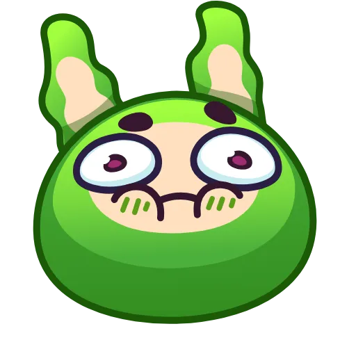 Стикер 35 Rabbit Emoji