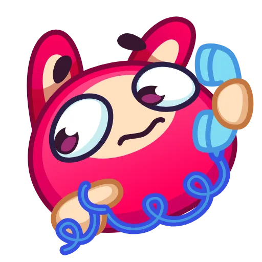 Стикер 55 Rabbit Emoji