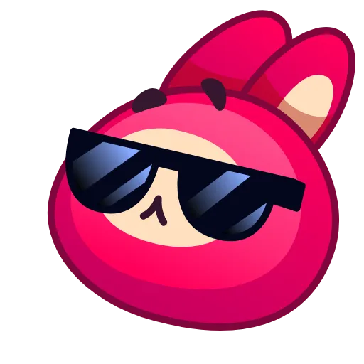Стикер 6 Rabbit Emoji Pack