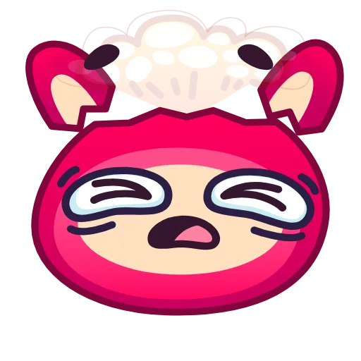 Стикер 18 Rabbit Emoji Pack