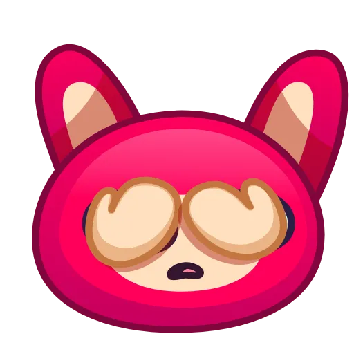 Стикер 15 Rabbit Emoji Pack