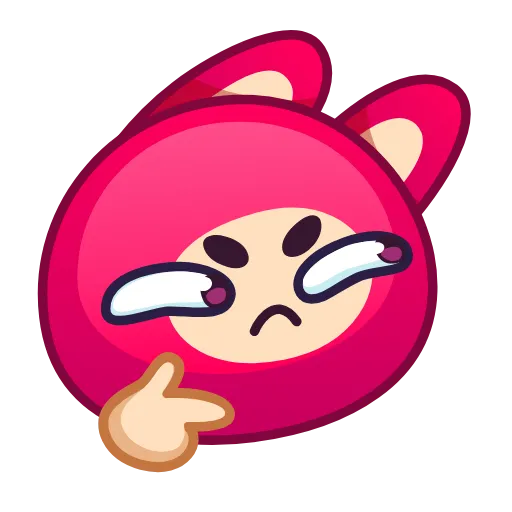 Стикер 20 Rabbit Emoji Pack