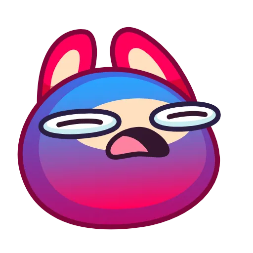 Стикер 11 Rabbit Emoji Pack