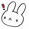 Стикер 36 Rabbit White Hare