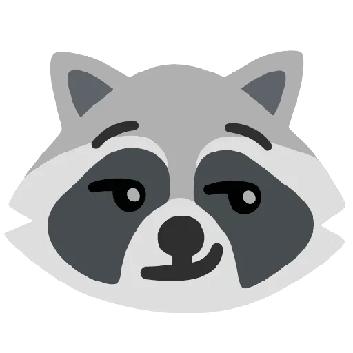 Стикер 12 Raccmoji