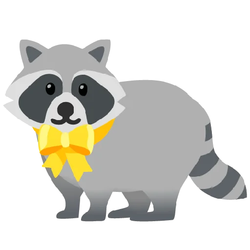 Стикер 42 Raccmoji