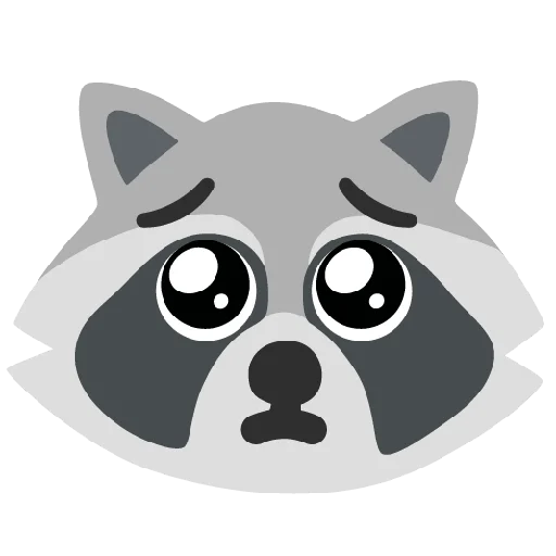 Стикер 23 Raccmoji