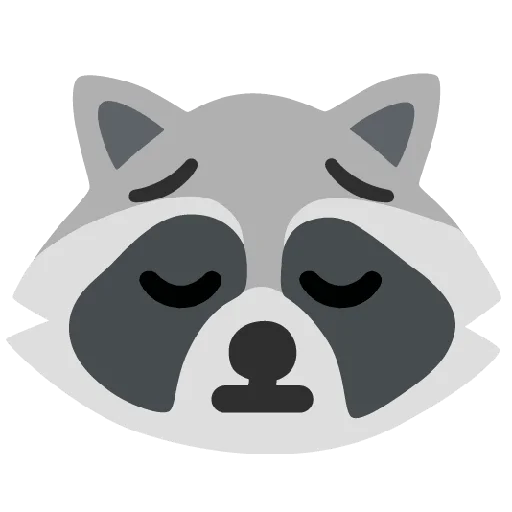 Стикер 14 Raccmoji