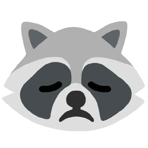 Стикер 13 Raccmoji