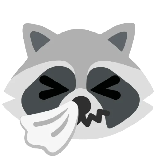 Стикер 16 Raccmoji