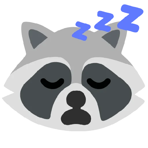 Стикер 15 Raccmoji