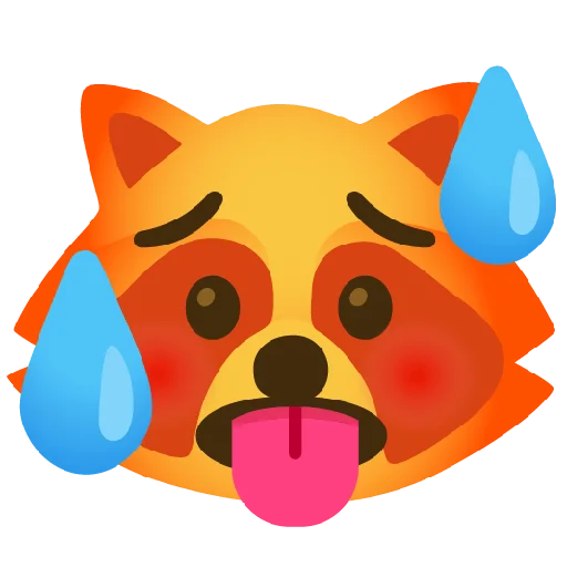 Стикер 17 Raccmoji