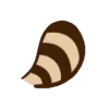 Стикер 38 Енотик - raccoon emoji