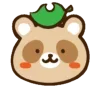 Стикер 34 Енотик - raccoon emoji
