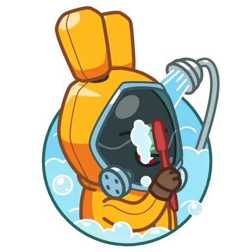 🛁 Эмодзи «Rad Bunny» для Telegram