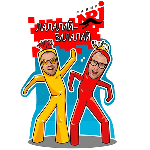 🤪 Стикер «Radio ENERGY» для Telegram