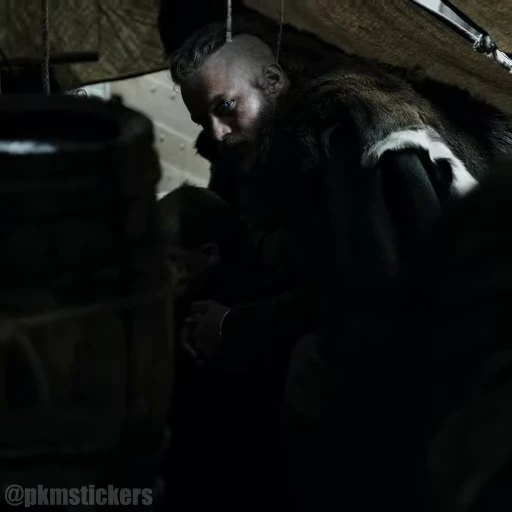 😬 Стикер «Ragnar Lothbrok» для Telegram