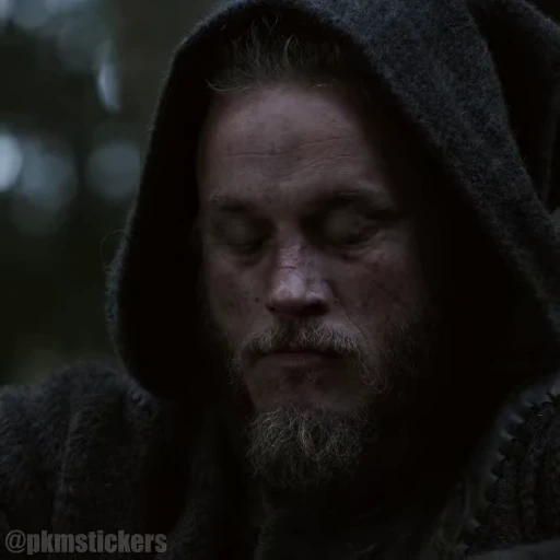 😶 Стикер «Ragnar Lothbrok» для Telegram