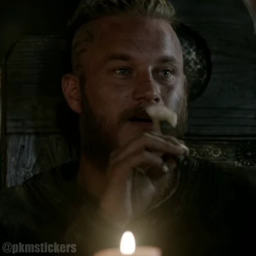 😋 Стикер «Ragnar Lothbrok» для Telegram