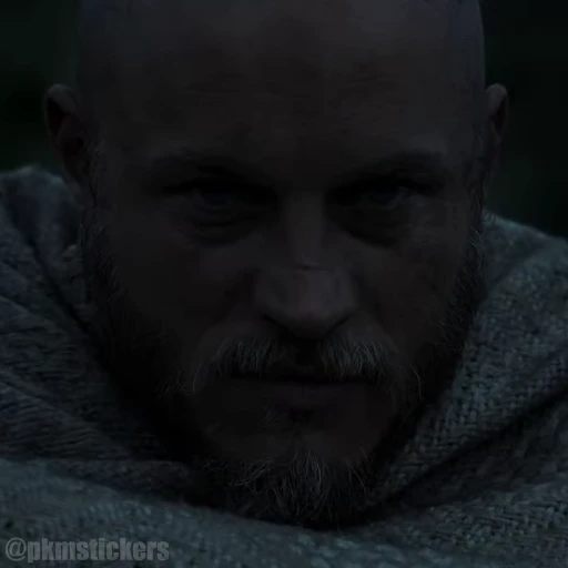 😶 Стикер «Ragnar Lothbrok» для Telegram