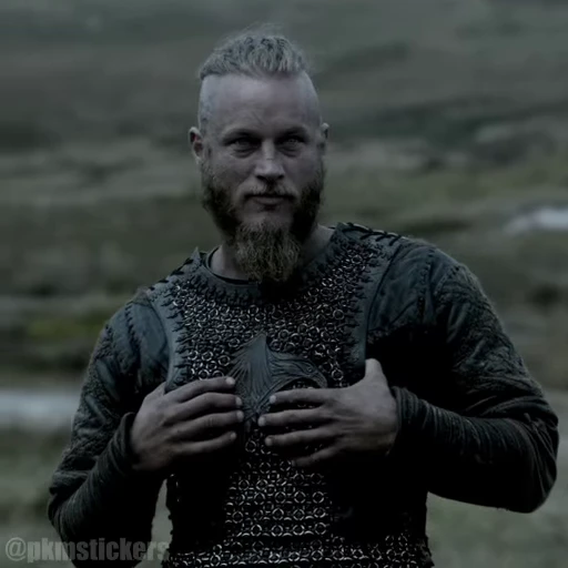 🫥 Стикер «Ragnar Lothbrok» для Telegram