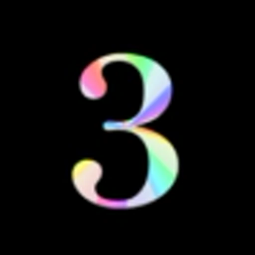 Стикер 55 Rainbow -