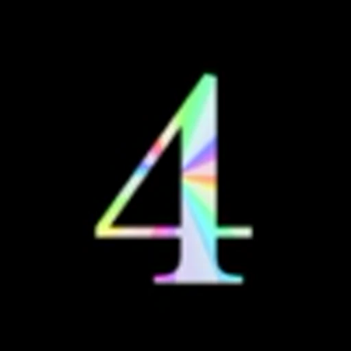 Стикер 56 Rainbow -