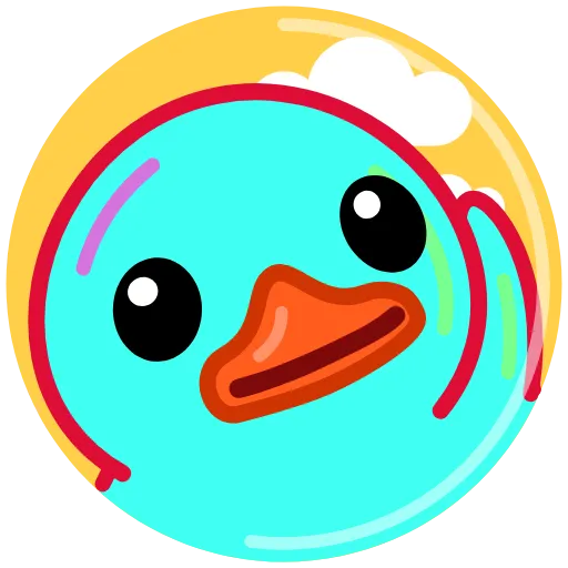 Стикер 14 Rainbow Utya