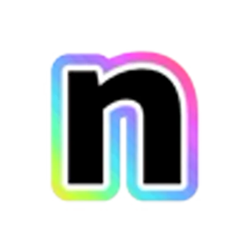 🔡 Эмодзи «Rainbow - радужные буквы в стиле диско. Только английские» для Telegram