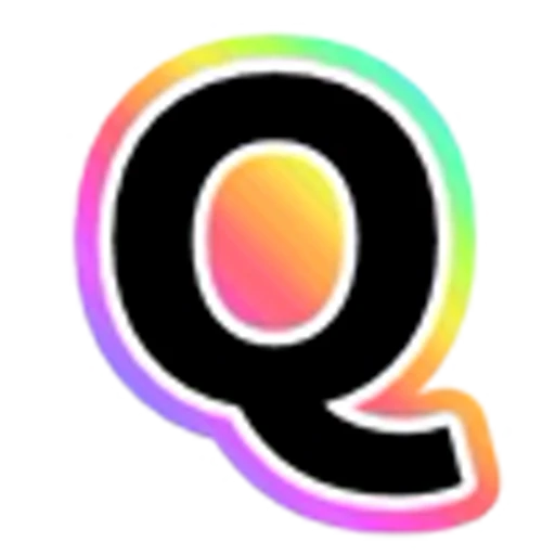 🔠 Эмодзи «Rainbow - радужные буквы в стиле диско. Только английские» для Telegram