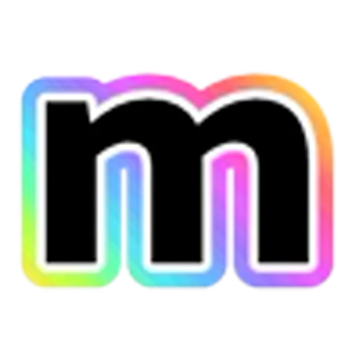 🔡 Эмодзи «Rainbow - радужные буквы в стиле диско. Только английские» для Telegram
