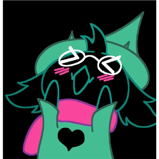 🥰 Стикер «Ralsei 4» для Telegram