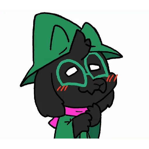 🤭 Стикер «Ralsei 4» для Telegram